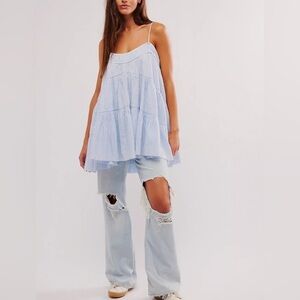 NWOT Free People, Wilder Days Mini Dress, Large